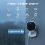 Vimtag 2.5K Outdoor Security Camera with Night Vision