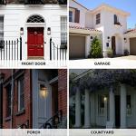 LONEDRUID Outdoor Wall Light with Photocell Sensor