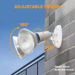 LUTEC Outdoor Waterproof Twin Par Holder Lights