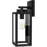 BesLowe Waterproof Outdoor Wall Lantern Light