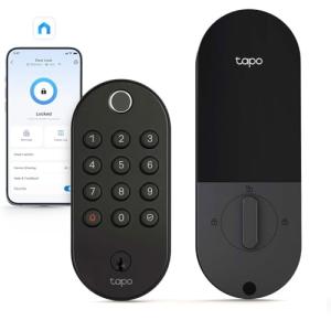 Tapo Smart Wi-Fi Fingerprint Deadbolt Door Lock