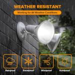 LUTEC Outdoor Waterproof Twin Par Holder Lights