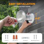 LUTEC Outdoor Waterproof Twin Par Holder Lights