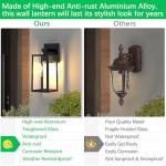 MAXvolador Waterproof Outdoor Wall Lantern Light