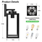 BesLowe Waterproof Outdoor Wall Lantern Light