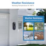 ALPHAPEACH 1080p Wireless Smart Video Doorbell