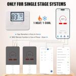 Heagstat WiFi Thermostat with Remote Control