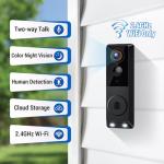 ModeJump 1080P Wireless Smart Doorbell Camera