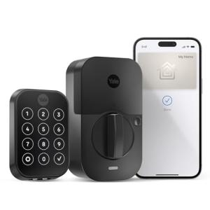 Yale Assure 2 Plus Smart Deadbolt Lock, Black