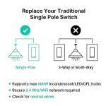 Kasa Smart Light Switch with Voice Control