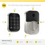 Yale Assure 2 Plus Smart Deadbolt Lock, Black