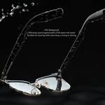 Smart Bluetooth Glasses with Polarized Lenses