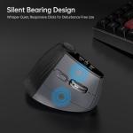NYIEFADA Wireless Ergonomic Vertical Mouse with RGB