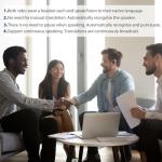 Souljoy Real-Time Language Translator Earbuds, 150 Languages