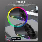 NYIEFADA Wireless Ergonomic Vertical Mouse with RGB
