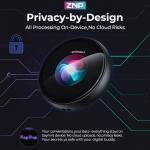 ZNP AI Companion Wearable Translator Badge