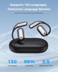 GRUCISO AI Translator Earbuds: 150 Languages, HiFi