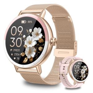 KEEPONFIT Women's Smart Watch with Fitness Tracking