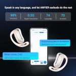 Wooask AI Translator Earbuds with 144 Languages