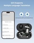 GRUCISO AI Translator Earbuds: 150 Languages, HiFi