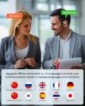 GRUCISO AI Translator Earbuds: 150 Languages, HiFi