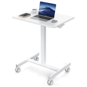 DUMOS Adjustable Height Rolling Laptop Desk