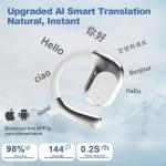 Real-Time AI Language Translator Earbuds - 144 Languages