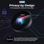 BNARQP ZNP AI Digital Badge Bluetooth Translator