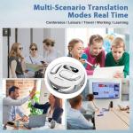 Real-Time AI Language Translator Earbuds - 144 Languages