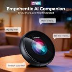 BNARQP ZNP AI Digital Badge Bluetooth Translator