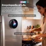 BNARQP ZNP AI Digital Badge Bluetooth Translator