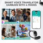 Real-time Language Translation Earbuds with Bluetooth