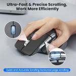 CITLLA Ergonomic Wireless Bluetooth Mouse for Multiple Devices