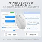 Redragon BM4195 Smart Wireless Mouse - Ergonomic & Versatile