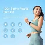 Jooeniok 1.83" Fitness Tracker with Bluetooth and Voice Assistant