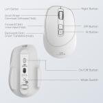 Redragon BM4195 Smart Wireless Mouse - Ergonomic & Versatile