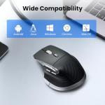 CITLLA Ergonomic Wireless Bluetooth Mouse for Multiple Devices