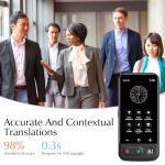 Smart Language Translator Device with Voice and Text