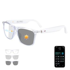 AI Smart Glasses with Real-Time Translation and Bluetooth