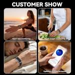 Osawalla 2026 Screenless Waterproof Fitness Tracker Band