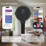 All Languages Pocket AI Translator Device