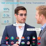 Bluetooth 6.0 AI Smart Glasses with Translation