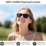 AI Translation Glasses with Noise Reduction & UV Protection