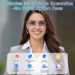 Bluetooth 6.0 AI Smart Glasses with Translation