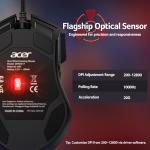 Acer RGB Gaming Mouse with 12,800 DPI