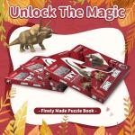 MINDNOOK 3D Dinosaur AR Cards for Kids