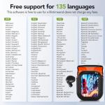 NE20 Real-Time AI Translation Earbuds for Travel