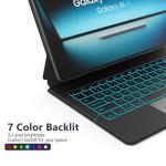Samsung Galaxy Tab S11 Ultra Keyboard Case with Backlit
