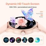 DIVElink Smart Watch: HD Fitness Tracker & Caller