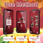 MINDNOOK 3D Dinosaur AR Cards for Kids